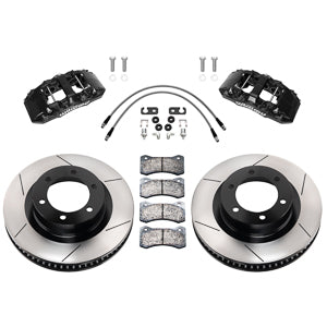 Wilwood 2021 Ford F-150 Raptor Aero6-DM Front Brake Kit - Slotted